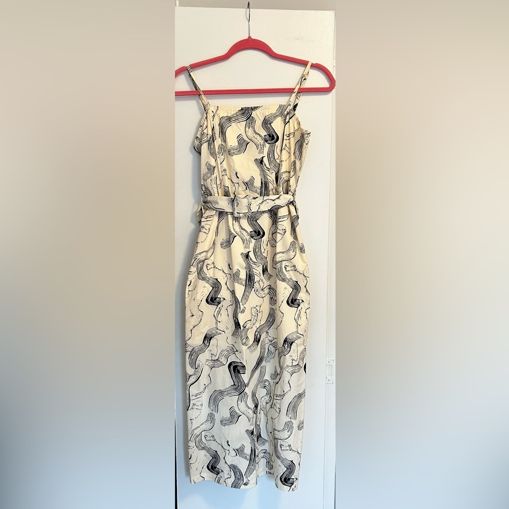 LOVE ONLY: Just Female Paper Strap Dress. Never Worn.Tags still on. Size small.